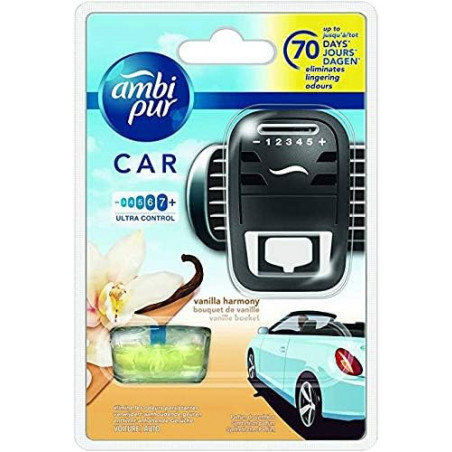 Febreze -  Ambi Pur Vanilla Bouquet -  Diffuseur pour Voiture 1 Unité.